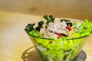  one, a healthy salad