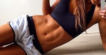 Learn the easy way to a flat stomach 3 A muscular female abdomen