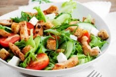  A healthy salad