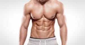 Learn the easy way to a flat stomach 2 muscular man