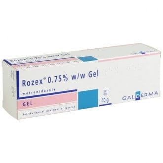Rozex, effective in the treatment of rosacea 1 rozex