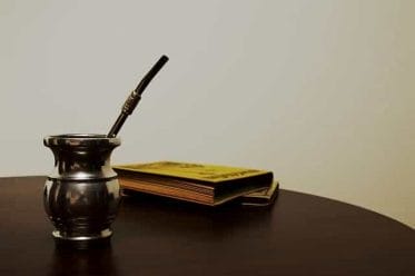 Yerba mate - drink regularly to stay healthy and slim 4 yerba nate in a pot on the table