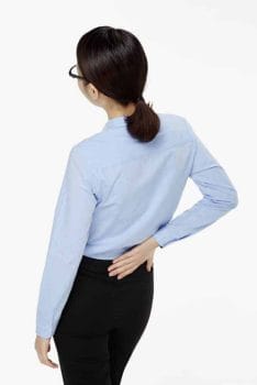 How to get rid of back pain - exercises for a healthy spine 4 woman with a sore back