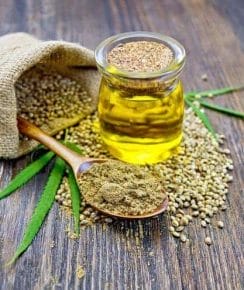  Hemp oil from hempseed