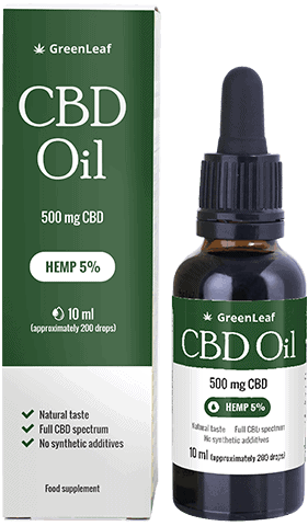 GreenLeaf CBD Oil - a powerful and concentrated dose of health 1 product 01 2