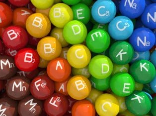 Antioxidants - an effective barrier against free radical attacks 4 Vitamins and minerals
