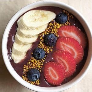 Acai Berry - health properties and effectiveness for weight loss 3 Kisiel with fruits Acai
