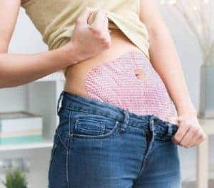 Weight loss patches - the new way to lose weight? 3 Slimming patch on the abdomen