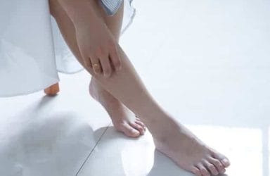  woman's feet