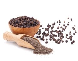  black peppercorns