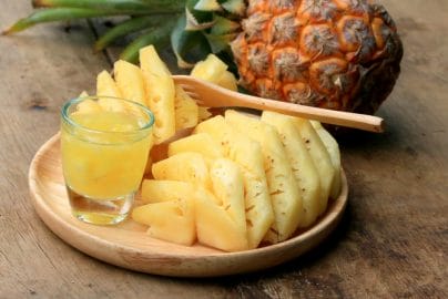 Bromelain - get healthy and lose weight with the pineapple fruit 3 Fruit and pineapple juice