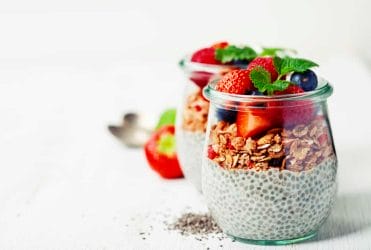  Pudding with chia seeds
