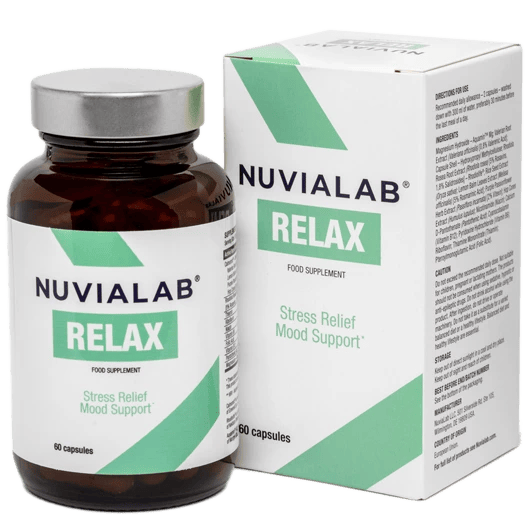 NuviaLab Relax - will take care of rest and relaxation with the power of natural active ingredients 1 nuvialab relax 1