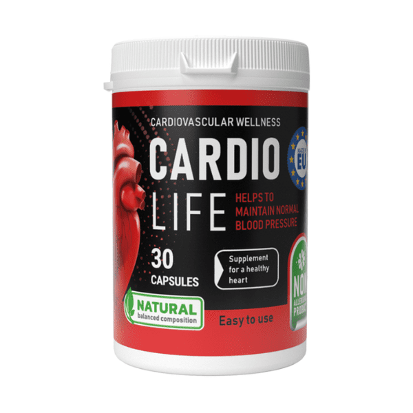 Cardio Life - effective strengthening of the weakened heart and circulatory system 1 cardio top