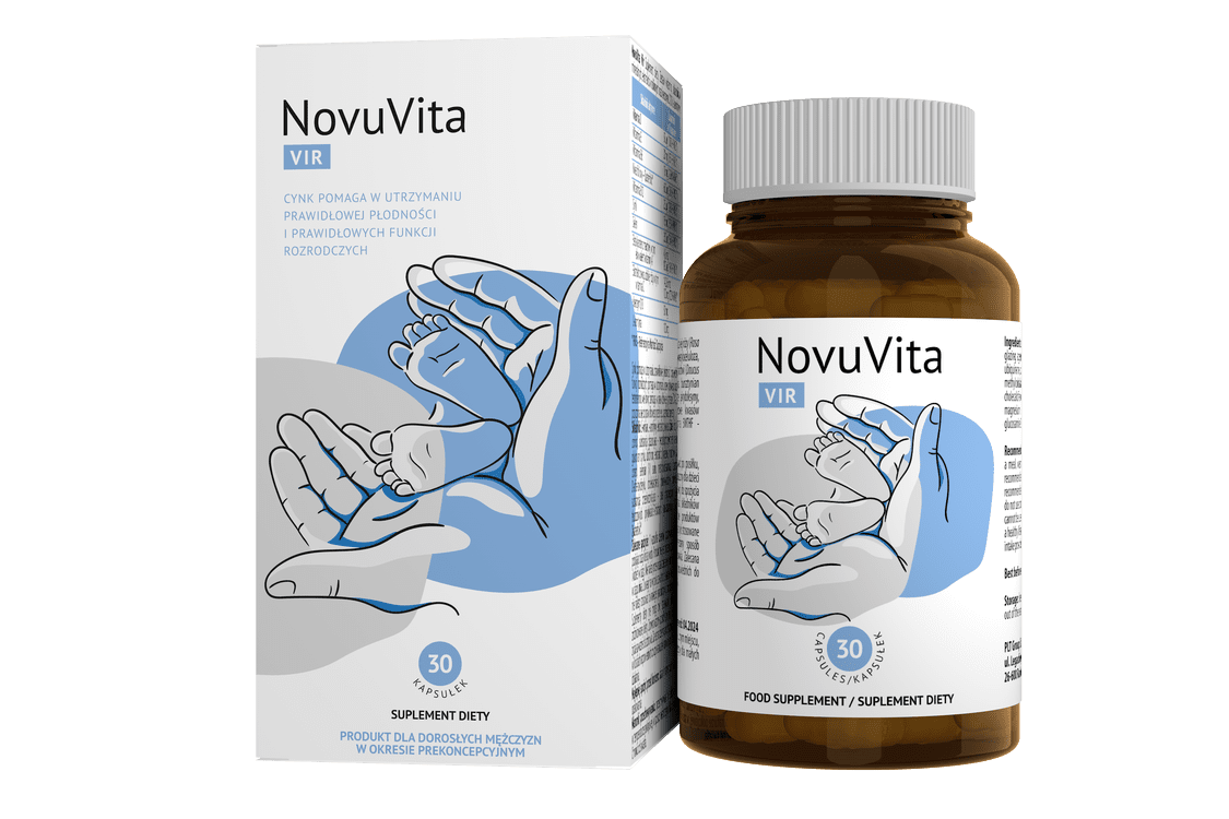 NovuVita Vir - natural pills to improve fertility in men 1 NovuVita Vir 1