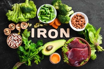 Iron - importance for health, effects of deficiency and excess 3 products with iron