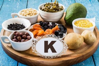  Products rich in potassium