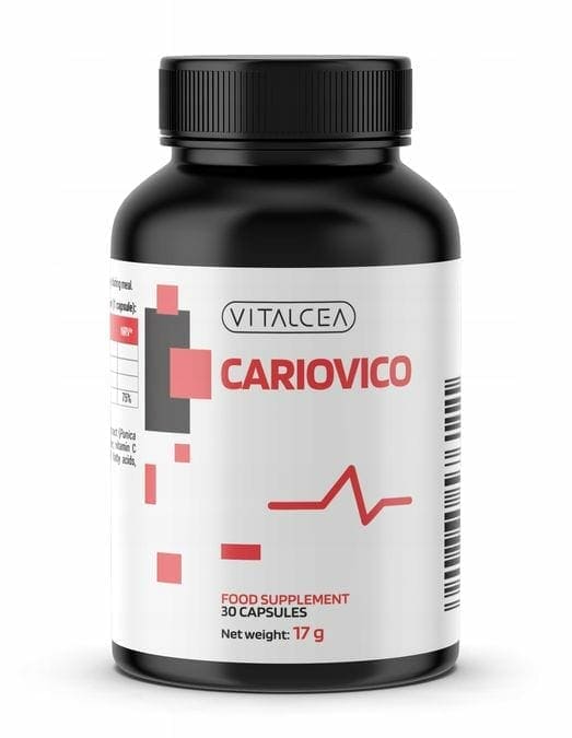 Cariovico - a dietary supplement that lowers blood cholesterol levels 1 cariovico top 1