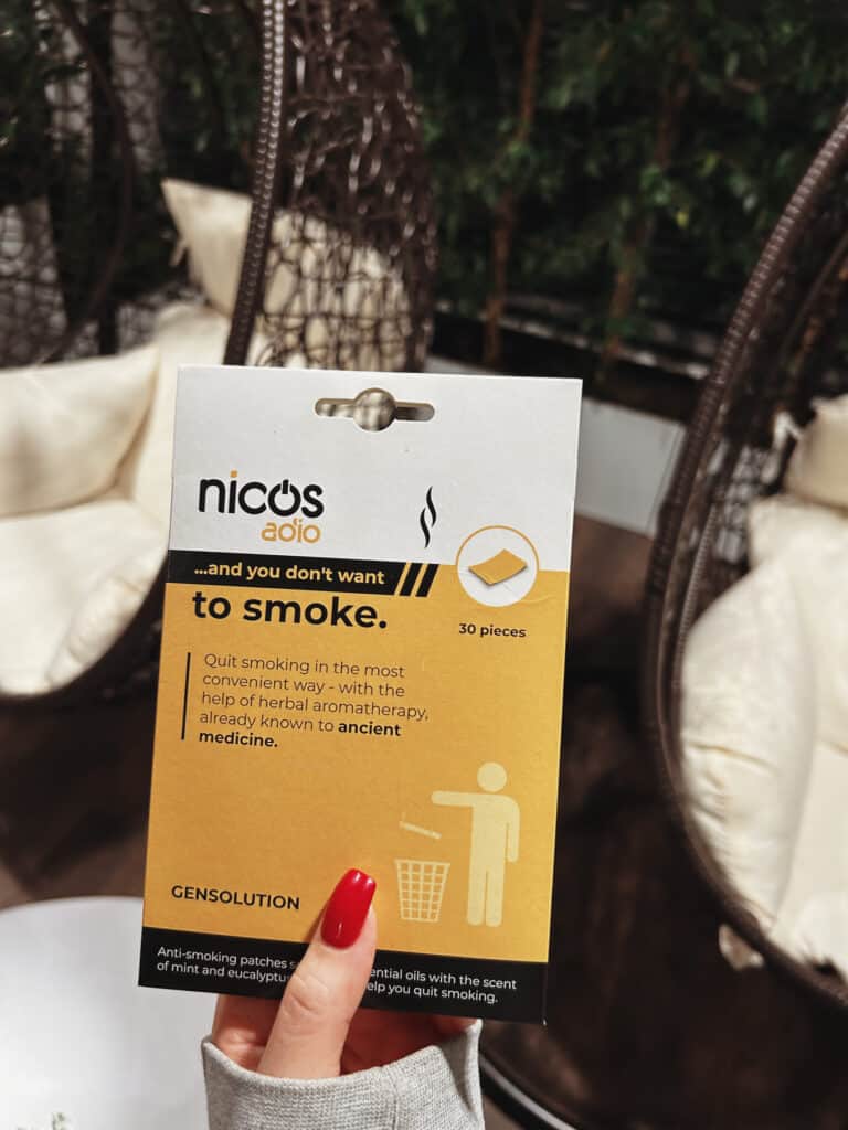 Nicosadio - patches to end cigarette smoking 4 nicosadio