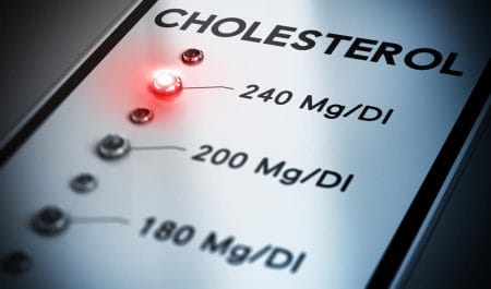  High cholesterol levels