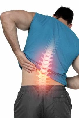  Lumbar spine pain